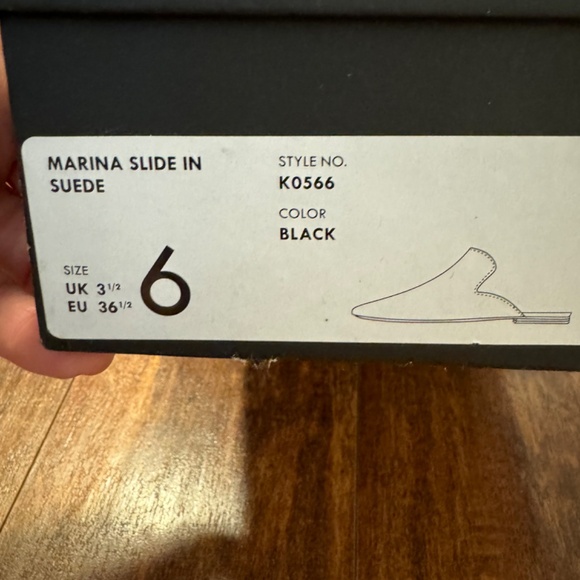 J Crew Marina slide in suede size 36 - Picture 4 of 4